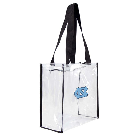 North Carolina Tar Heels Clear Square Stadium Tote Special Order