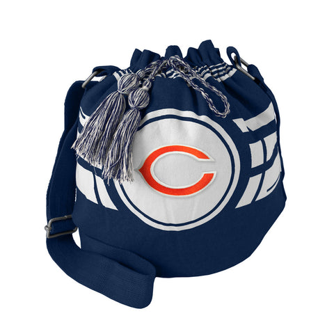 Chicago Bears Bag Ripple Drawstring Bucket Style