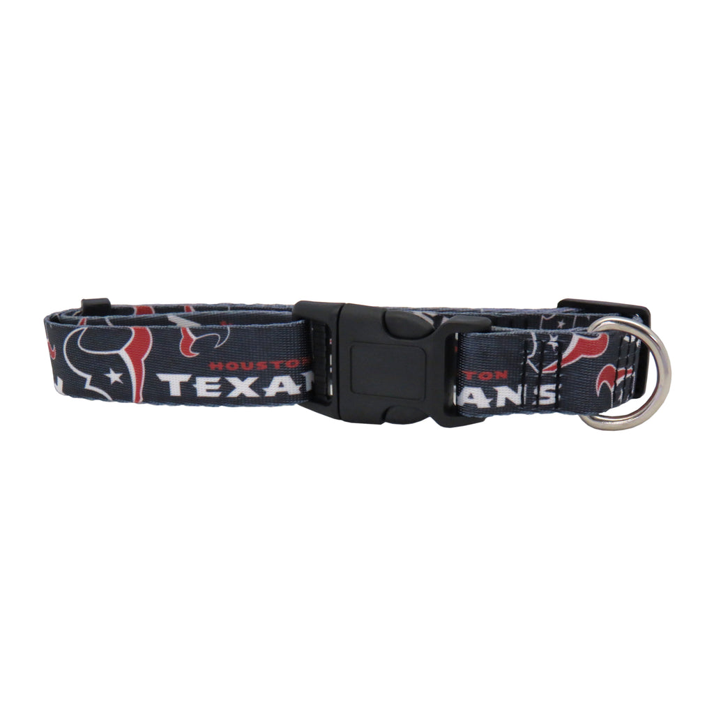 Houston Texans Pet Collar Size Special Order