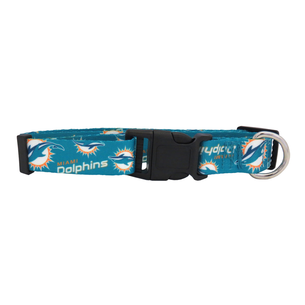 Miami Dolphins Pet Collar Size