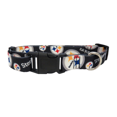Pittsburgh Steelers Pet Collar Size