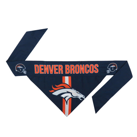 Denver Broncos Pet Bandanna Size S Special Order