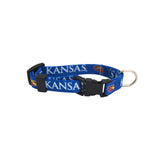 Kansas Jayhawks Pet Collar Size