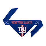 New York Giants Pet Bandanna Size