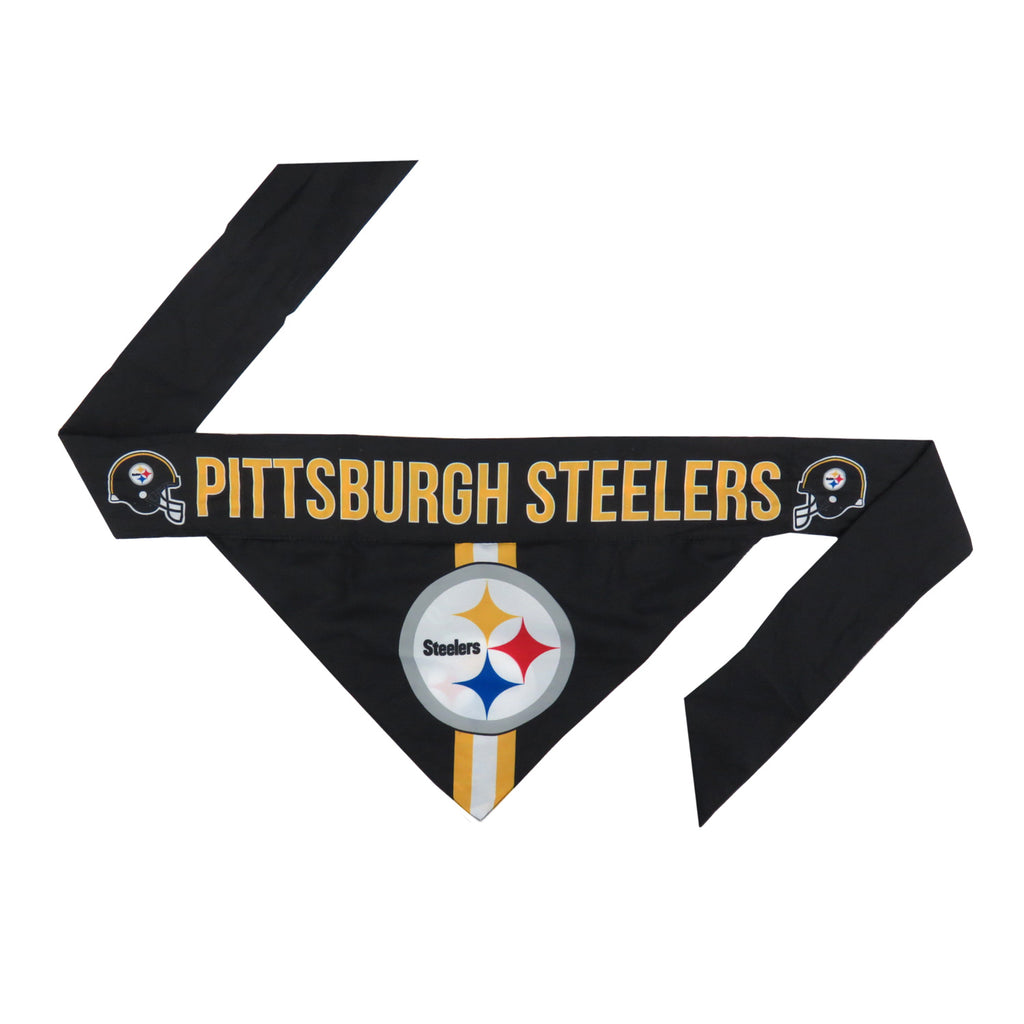 Pittsburgh Steelers Pet Bandanna Size