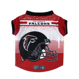 Atlanta Falcons Pet Performance Tee Shirt Size