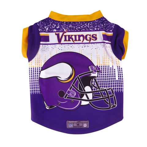 Minnesota Vikings Pet Performance Tee Shirt Size