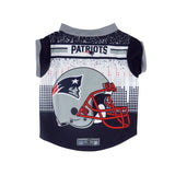 New England Patriots Pet Performance Tee Shirt Size