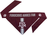 Texas A&M Aggies Pet Bandanna Size Special Order