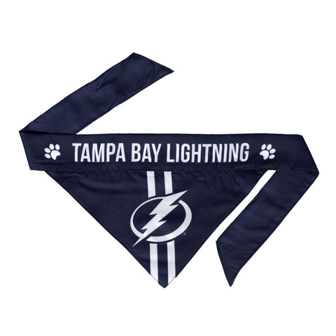 Tampa Bay Lightning Pet Bandanna Size