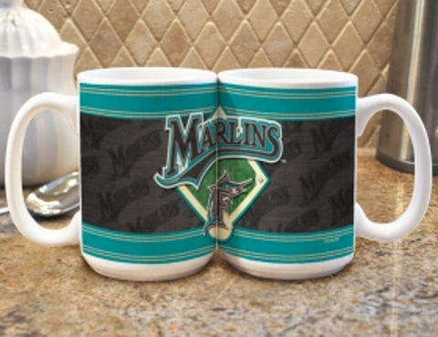 Miami Marlins Coffee Mug Felt Style