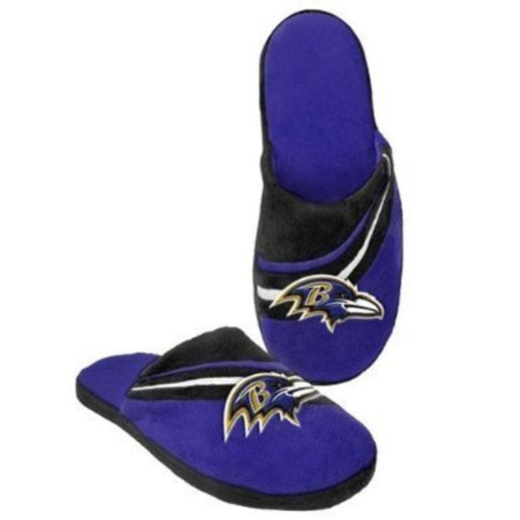 Baltimore Ravens Slipper Big Logo Stripe 1 Pair