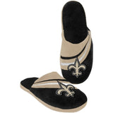 New Orleans Saints Slipper Big Logo Stripe 1 Pair