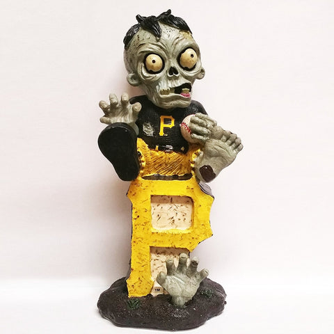 Pittsburgh Pirates Zombie Figurine On Logo 