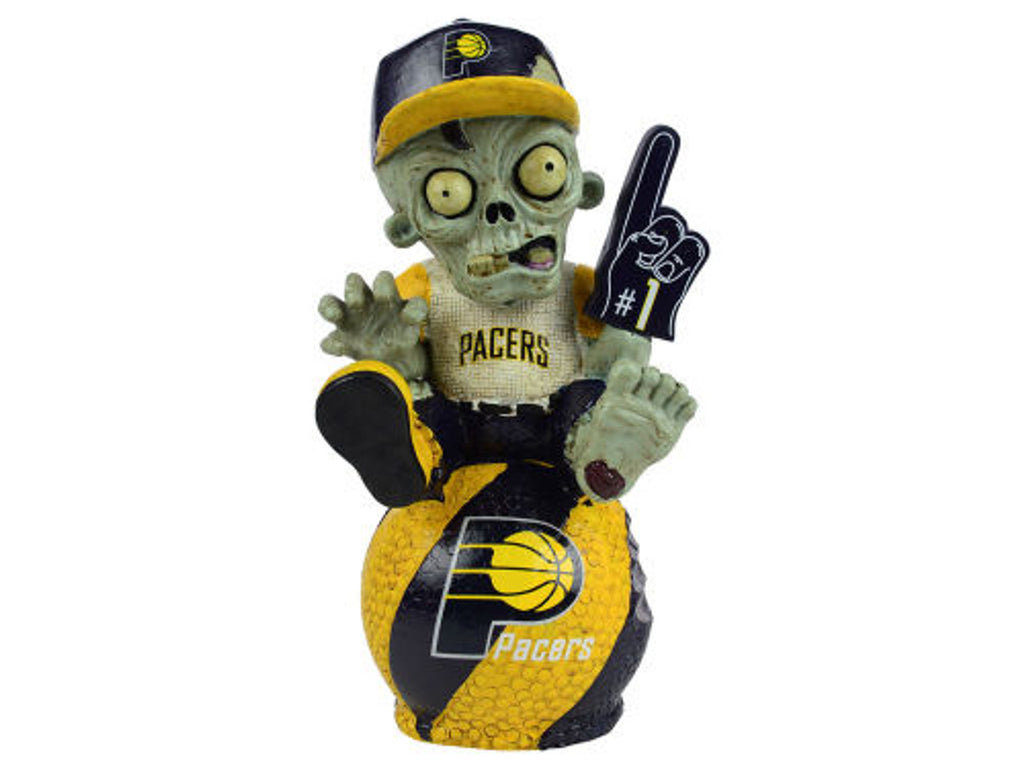 Indiana Pacers Zombie Figurine On Logo CO