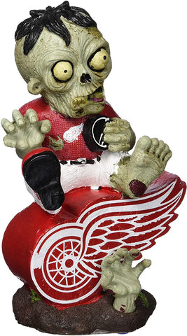 Detroit Red Wings Zombie Figurine On Logo CO