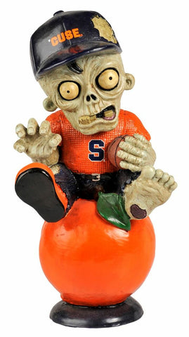 Syracuse Orangemen Zombie Figurine Thematic w/Football 