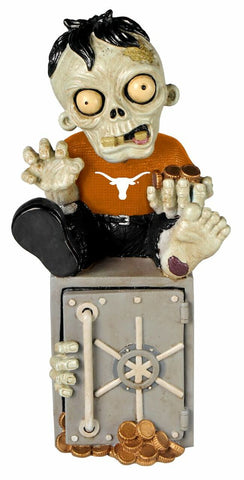 Texas Longhorns Zombie Figurine Bank 