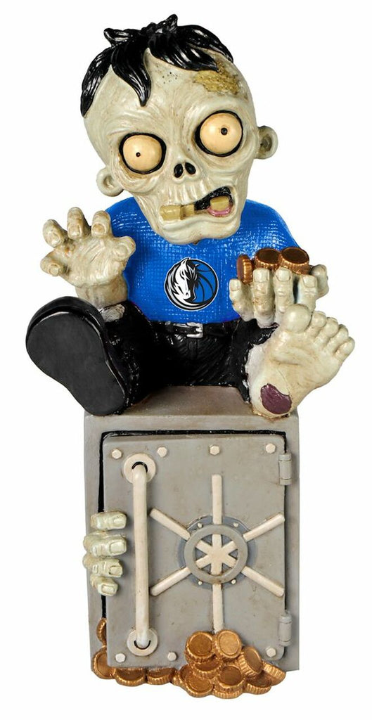 Dallas Mavericks Zombie Figurine Bank 