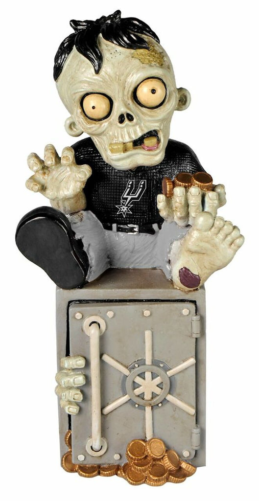 San Antonio Spurs Zombie Figurine Bank 