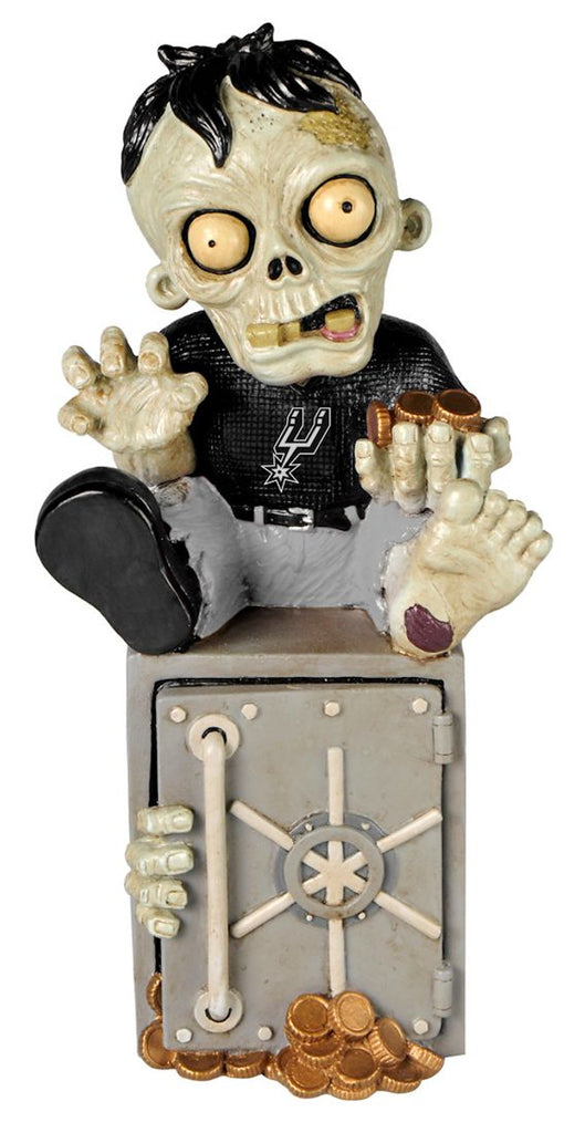 San Antonio Spurs Zombie Figurine Bank CO