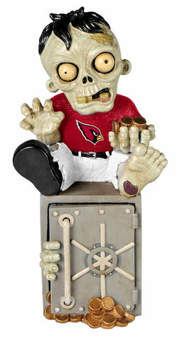 Arizona Cardinals Zombie Figurine Bank 