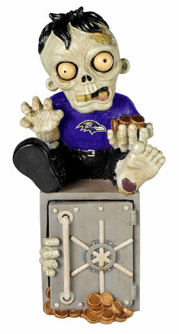 Baltimore Ravens Zombie Figurine Bank 