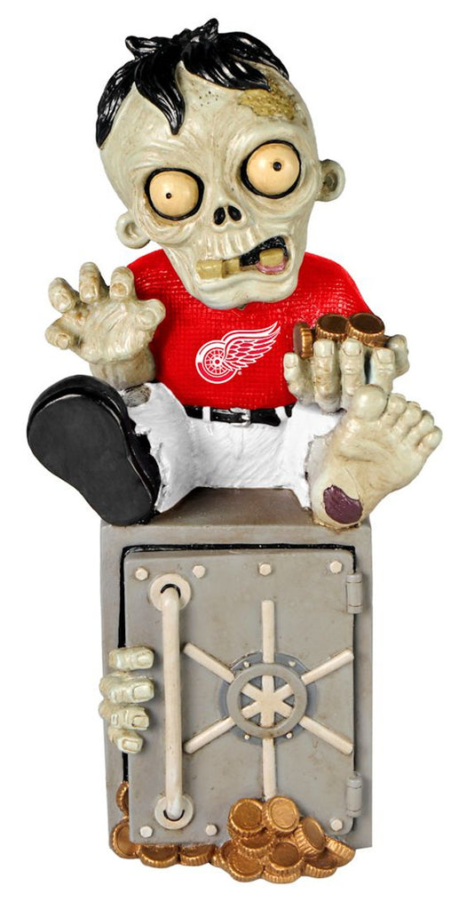 Detroit Red Wings Zombie Figurine Bank CO