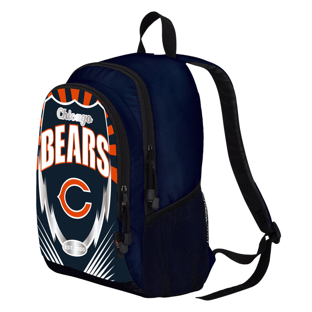 Chicago Bears Backpack Lightning Style Special Order