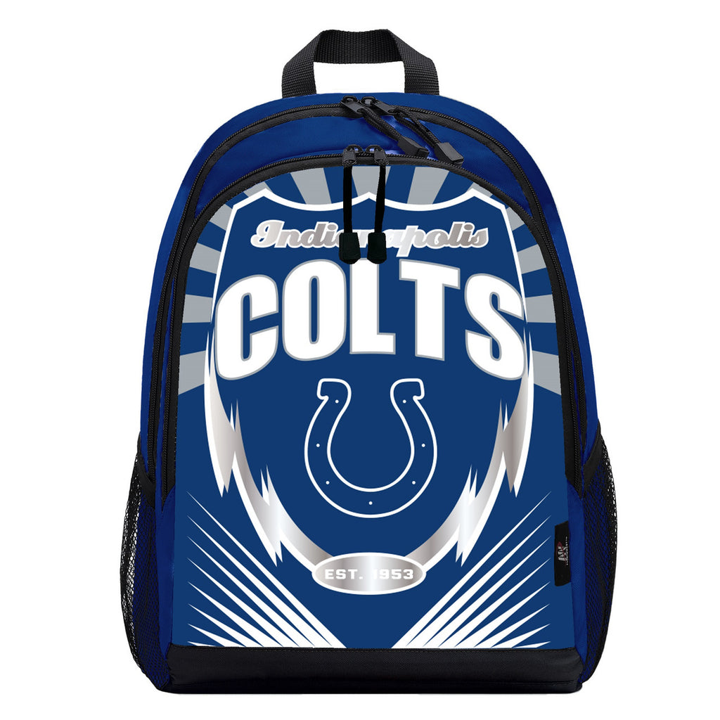 Indianapolis Colts Backpack Lightning Style Special Order