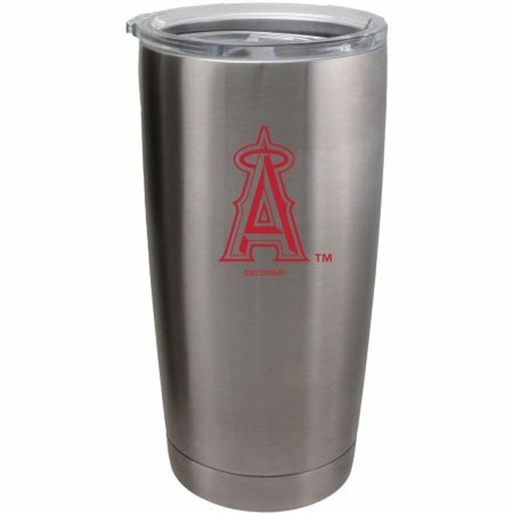 Los Angeles Angels Travel Tumbler 20oz Ultra Silver 