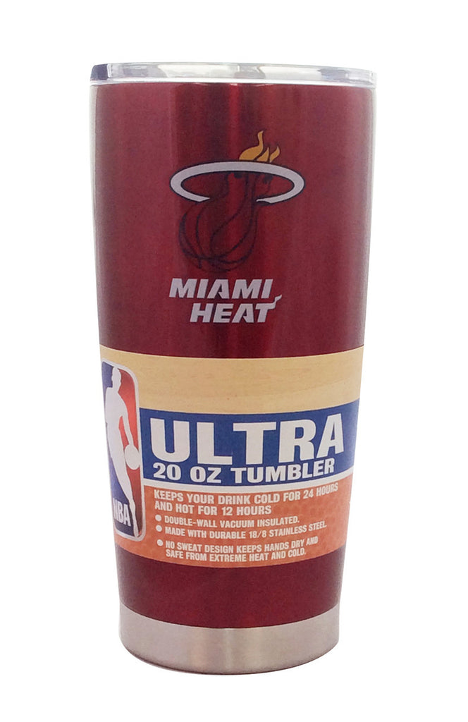 Miami Heat Travel Tumbler 20oz Ultra Red CO