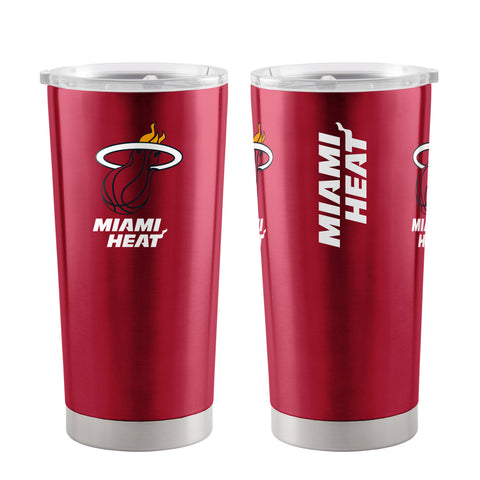 Miami Heat Travel Tumbler 20oz Ultra Red Special Order 