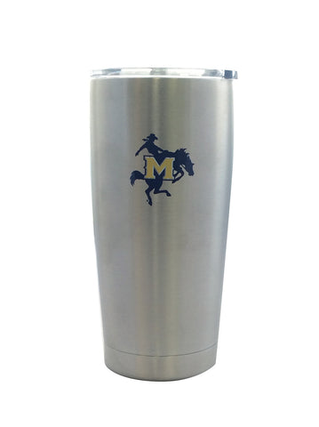 McNeese State Cowboys Travel Tumbler 20oz Ultra Silver CO