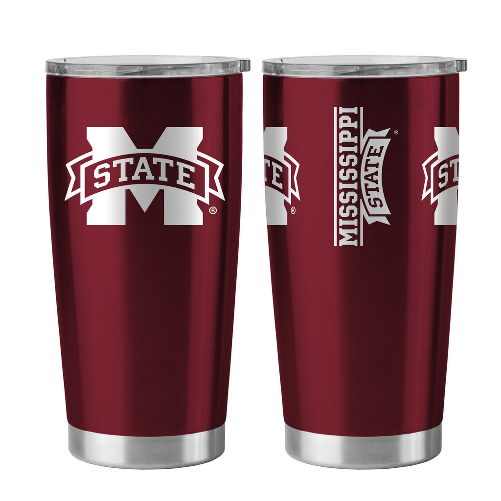 Mississippi State Bulldogs Travel Tumbler 20oz Ultra Burgundy Special Order