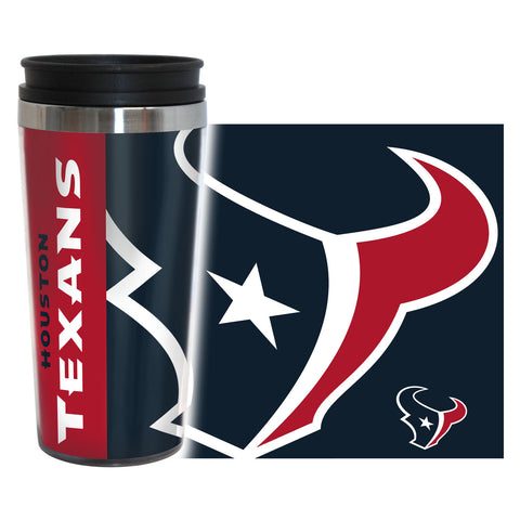 Houston Texans Travel Mug 14 oz Full Wrap Hype Style