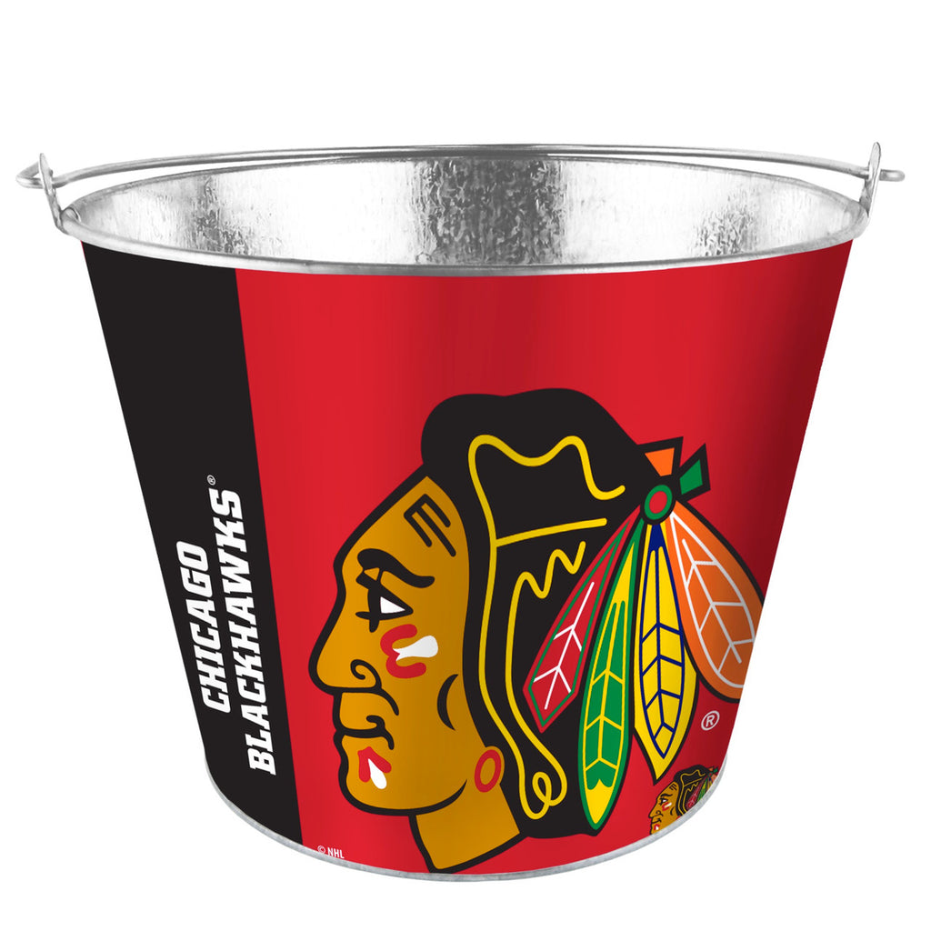 Chicago Blackhawks Bucket 5 Quart Hype Design Special Order