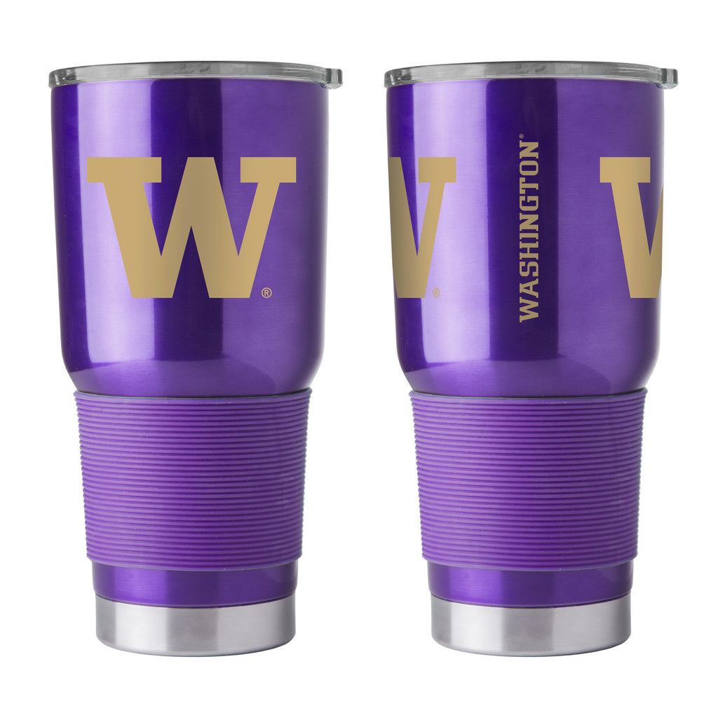 Washington Huskies Travel Tumbler 30oz Ultra Purple CO