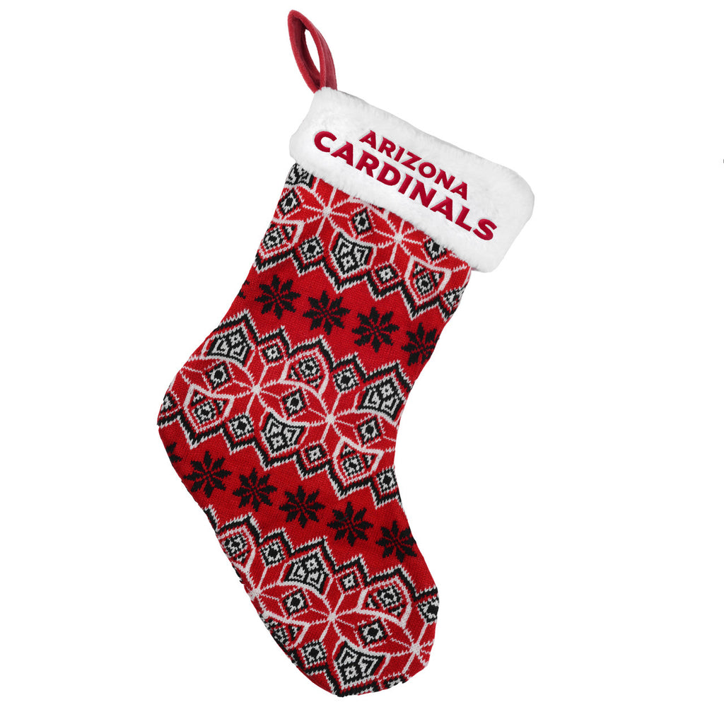 Arizona Cardinals Knit Holiday Stocking 2015