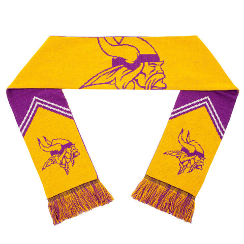 Minnesota Vikings Scarf Reversible Stripe 2016