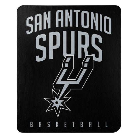 San Antonio Spurs Blanket 50x60 Fleece Lay Up Design