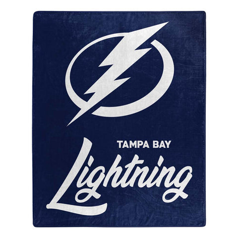 Tampa Bay Lightning Blanket 50x60 Raschel Signature Design