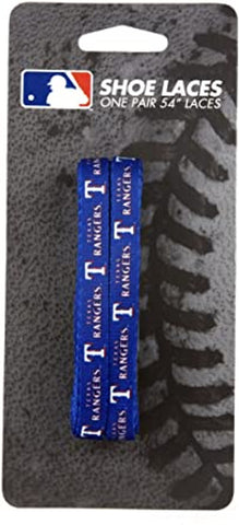 Texas Rangers Shoe Laces 54 Inch Special Order