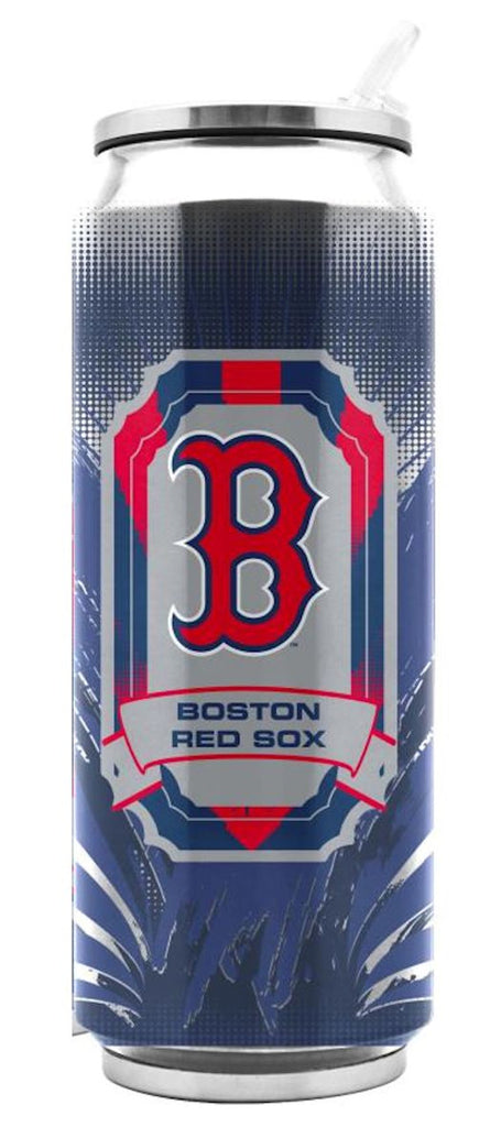 Boston Red Sox Stainless Steel Thermo Can 16.9 ounces Special Order