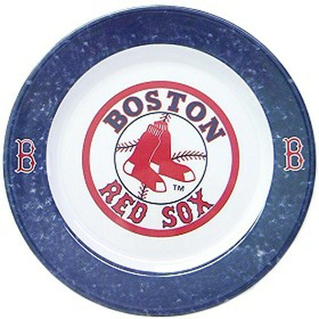 Boston Red Sox Dinner Plate Set 4 Piece 