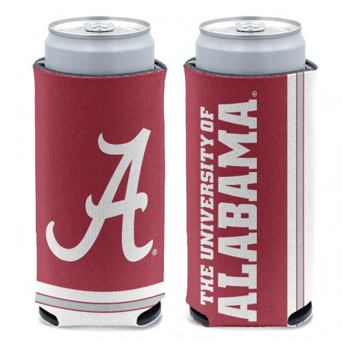 Alabama Crimson Tide Can Cooler Slim Can Design Special Order 