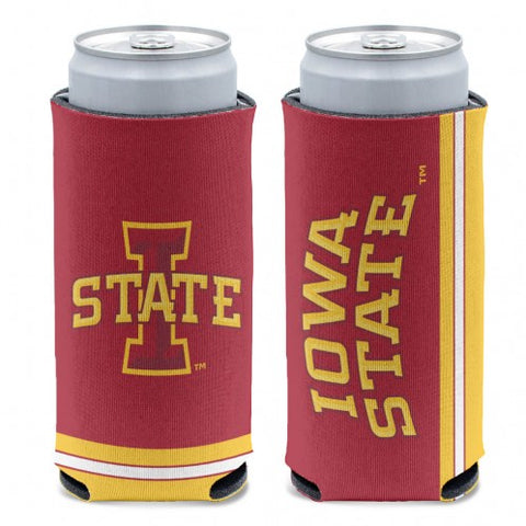 Iowa State Cyclones Can Cooler Slim Can Design Special Order 
