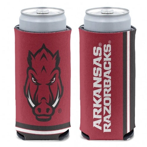 Arkansas Razorbacks Can Cooler Slim Can Design Special Order 