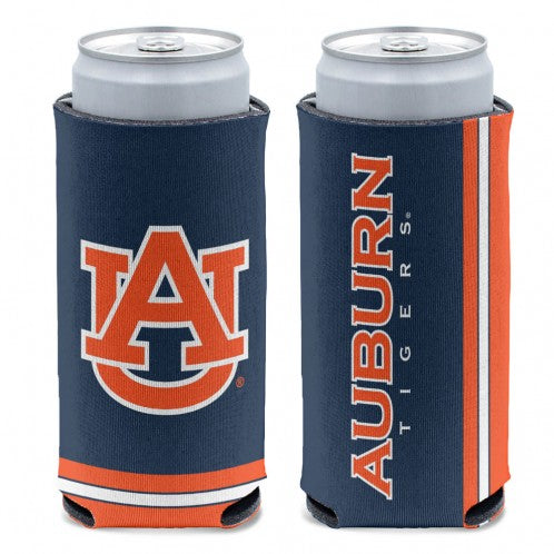 Auburn Tigers Can Cooler Slim Can Design Special Order 
