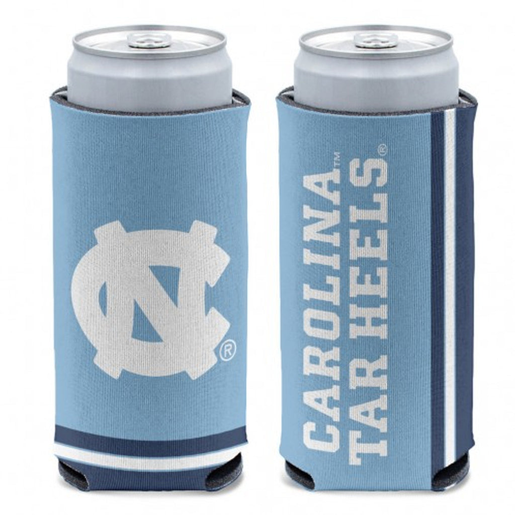 North Carolina Tar Heels Can Cooler Slim Can Design